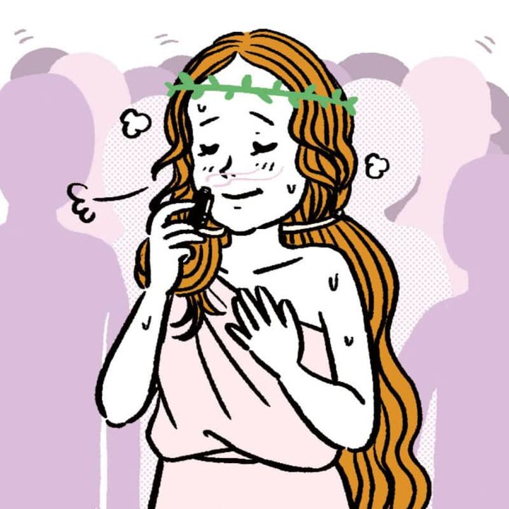 汗がひくまで肌の表面を冷やしましょう！