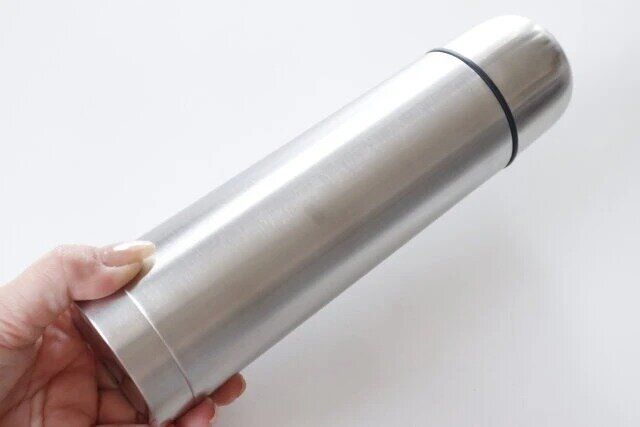 ダイソーのステンレスボトル（470mL）1