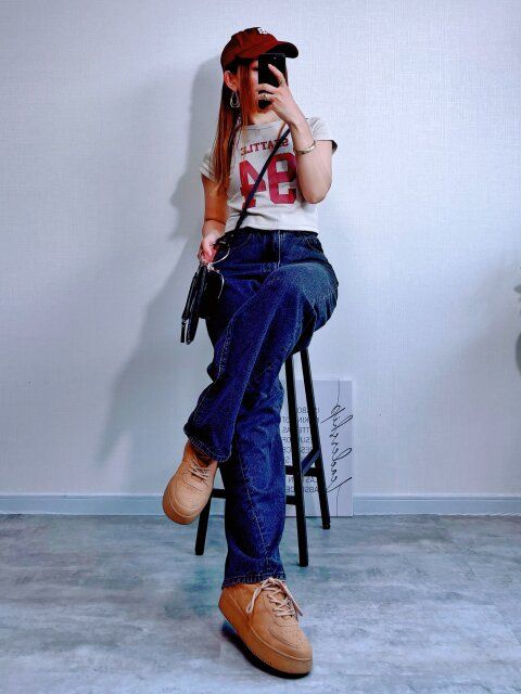 こなれ感のあるカジュアルスタイル