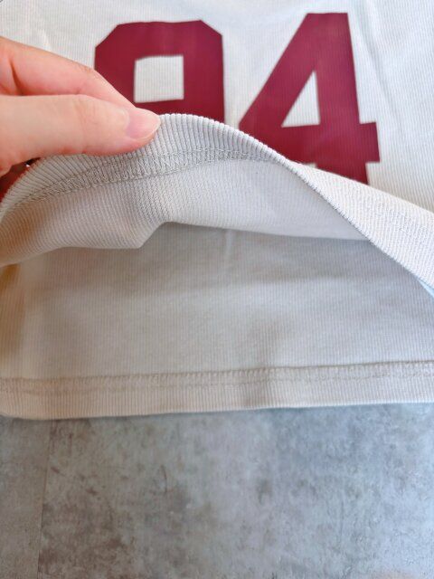 coca テレコリブロゴTシャツ 薄くもなく厚くもない生地