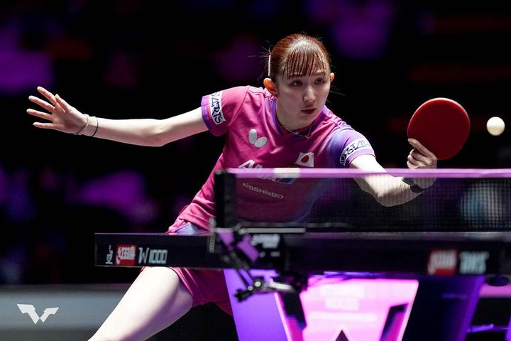 早田ひな（C）WTT