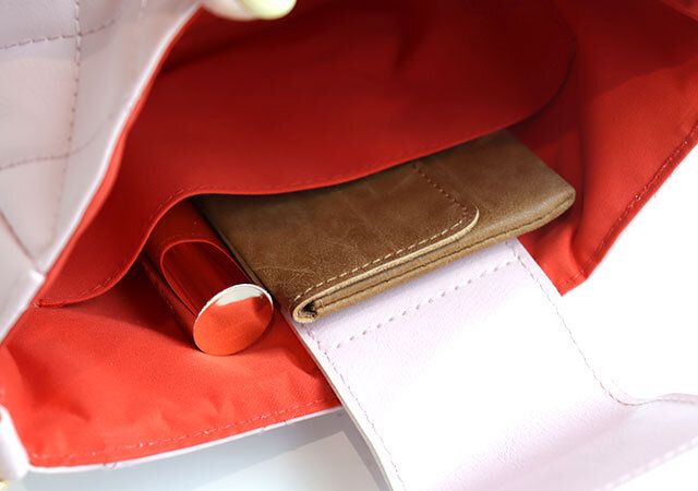 宝島社ムック付録望蘭ちゃんPROの桜キルティングバッグ8