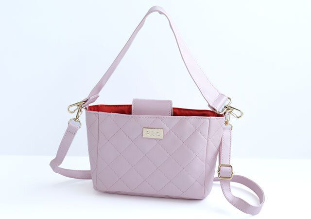 宝島社ムック付録望蘭ちゃんPROの桜キルティングバッグ1