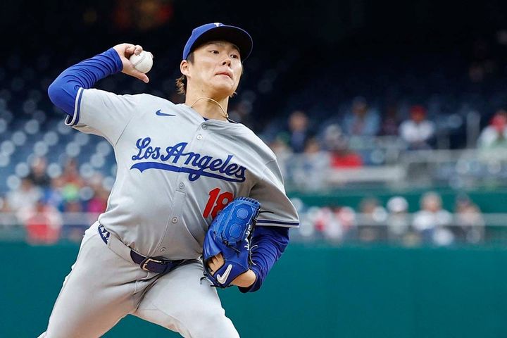 ドジャース・山本由伸（C）ロイター／USA TODAY Sports