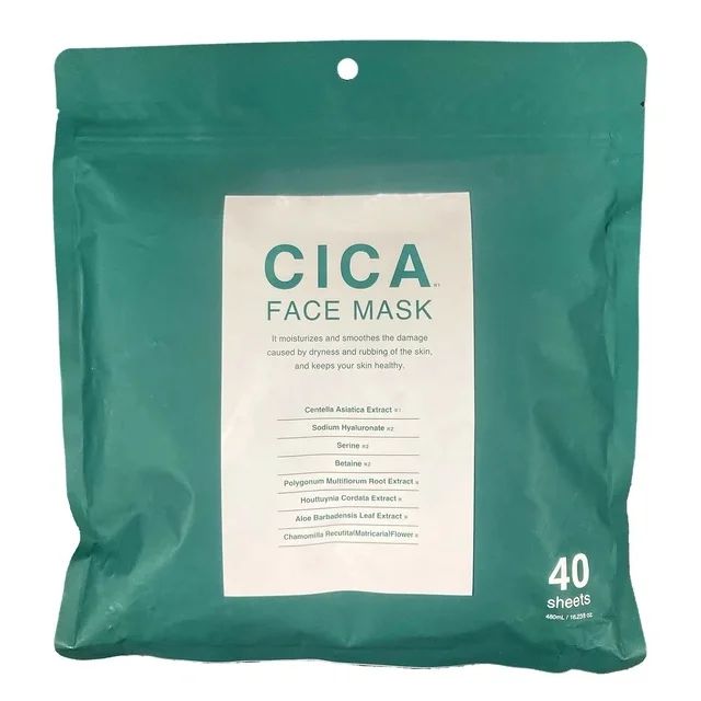 ドンキオリジナルコスメ,ドンキコスメ,CICAマスク （40枚パウチ） 40枚入 ¥878