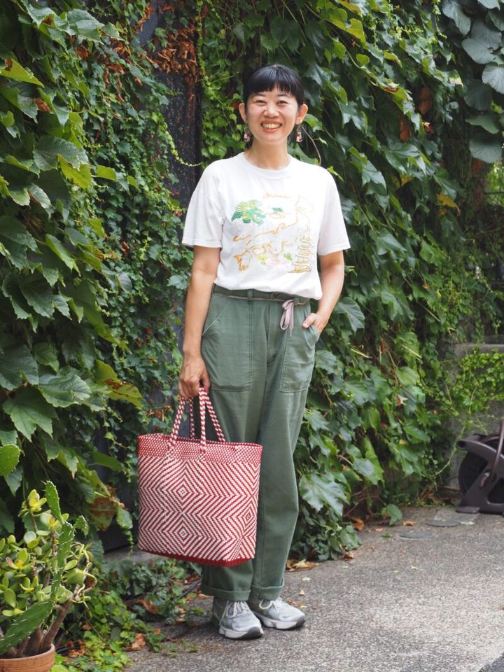 【1週間スナップ】内海織加さんの着こなし