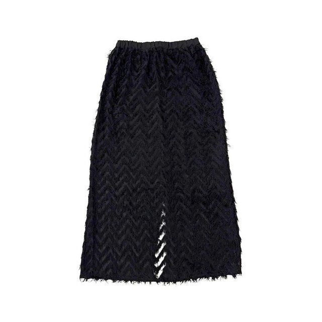 しまむらharuコラボのフリンジナロースカート