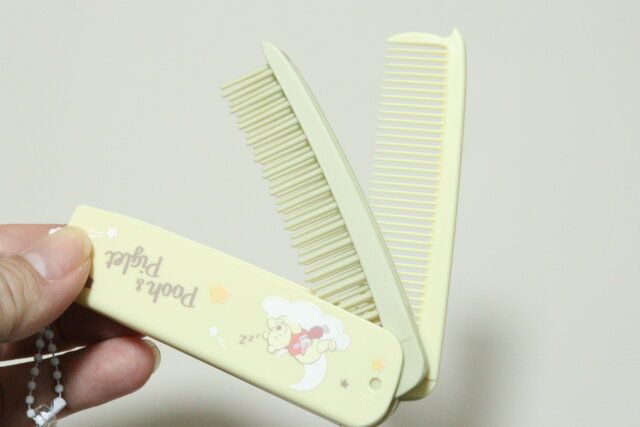 折りたたみヘアブラシ（くまのプーさん）5