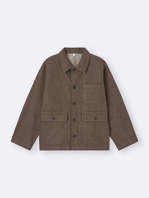 GUのデニムワークジャケット