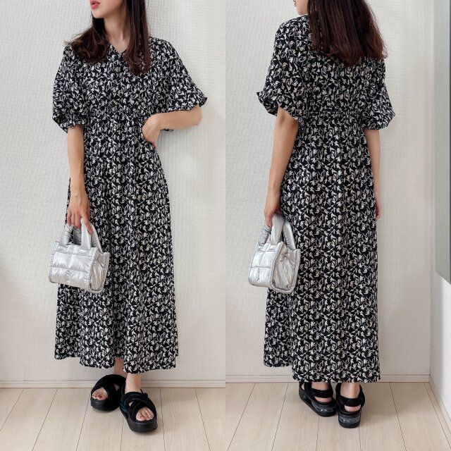 大人可愛いワンピにもぴったり