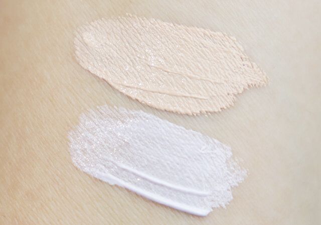 LUNASOL シームレスコレクティングリクイド ベージュ＆カラー 肌に付ける