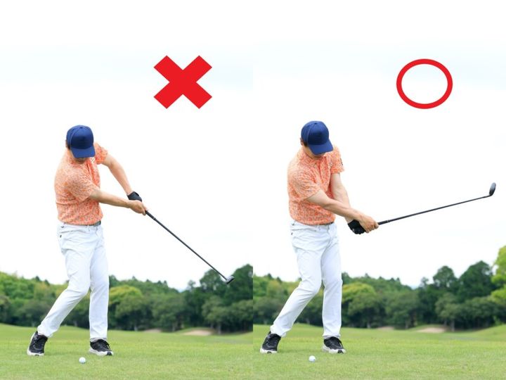 “正しい切り返し”はどっち？「間」を意識して打ち急ぎを防ぐ！