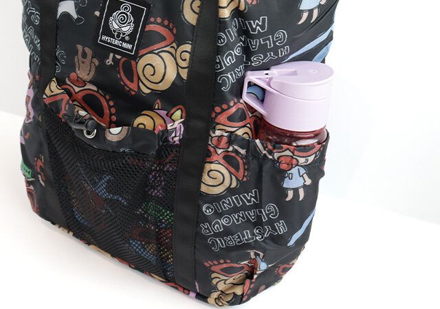 宝島社ヒステリックミニ2wayバッグゴム口サイドポケット