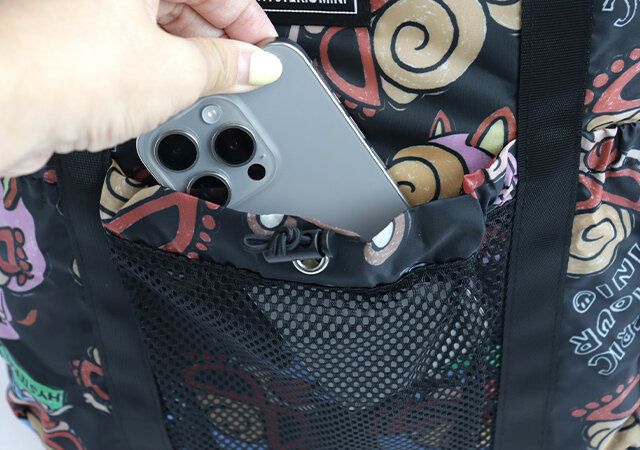 宝島社ヒステリックミニ2wayバッグフロントメッシュポケット