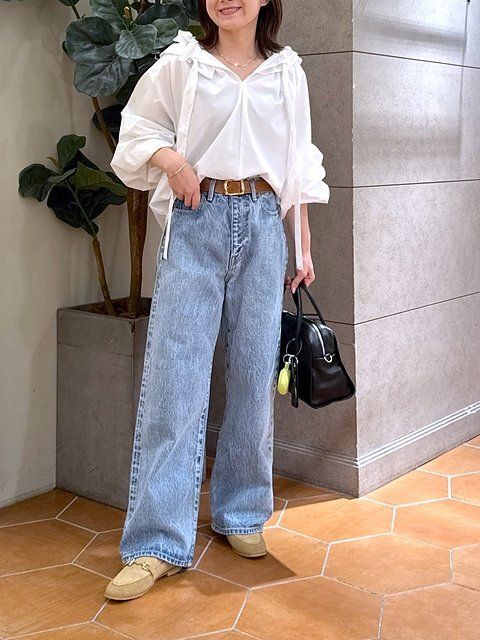 デニムパンツコーデ2