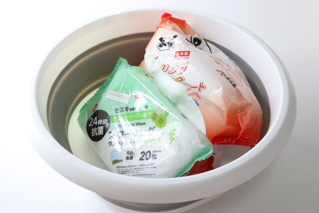 折り畳みたらい（5L） 収納