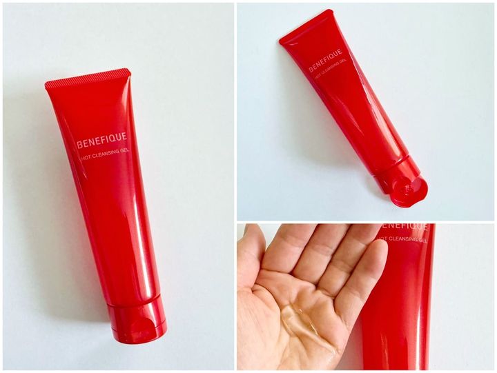 温感ジェルが心地よく肌をほぐしてくれる