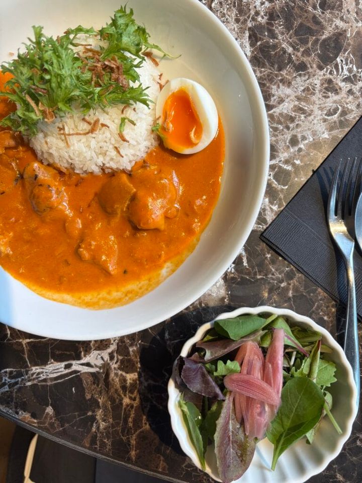 銀座の「dunhill BAR」のチキンカレー