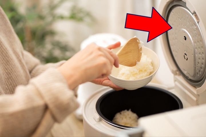 炊飯器の「内ぶた」ちゃんと洗ってる？