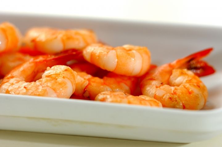 エビのトマトクリームの作り方1