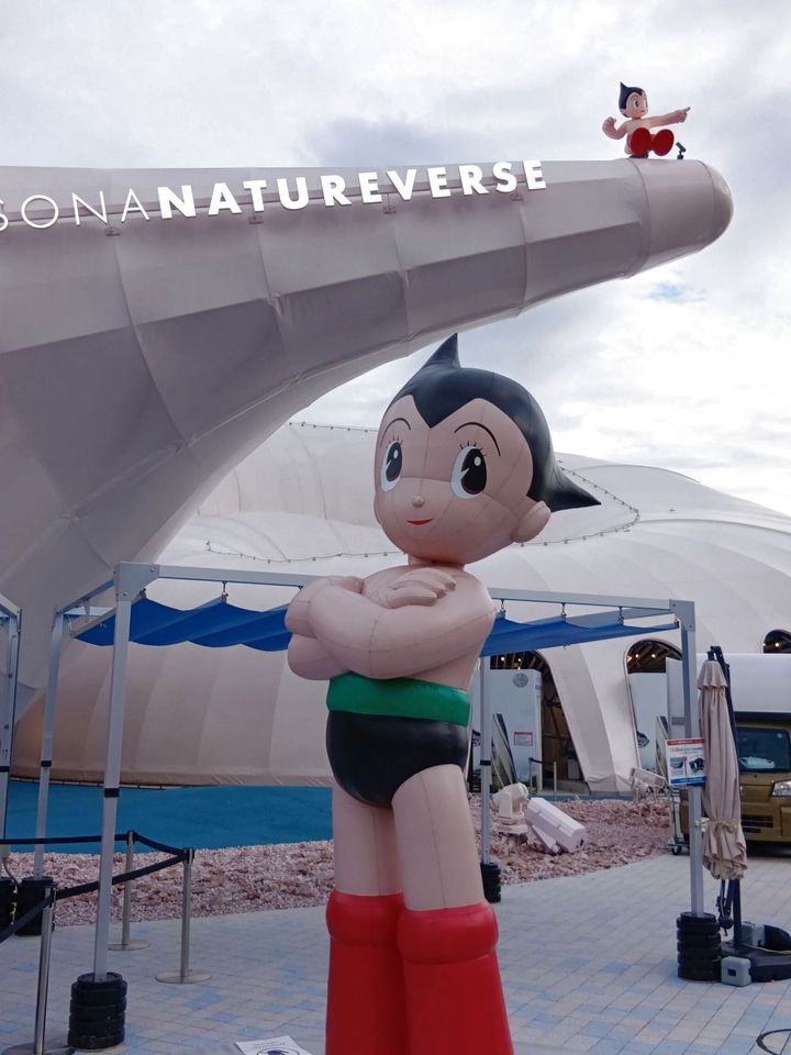 大混雑でも安心！関西万博を快適に巡る救世主バス『e Mover』はアトム級！お勧めの停留所とは？