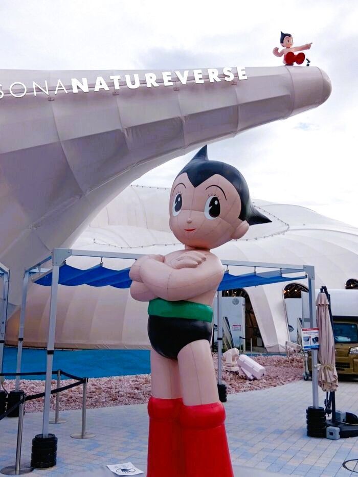 大混雑でも安心！関西万博を快適に巡る救世主バス『e Mover』はアトム級！お勧めの停留所とは？