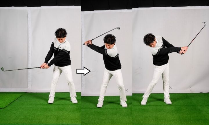 ヘッドの正しいリリースの方法は？“デコピン”の動きが理想！