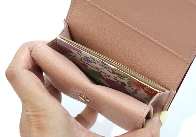 宝島社ムック付録VIS ハートカット財布ミニBOOK PINK6