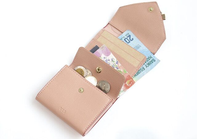 宝島社ムック付録VIS ハートカット財布ミニBOOK PINK7