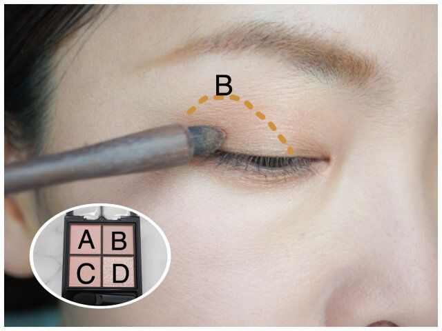 淡い締め色は大胆に入れてOK