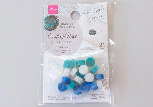 ダイソー シーリングワックス（カラータイプ） パッケージ