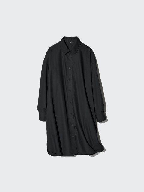 オーバーサイズシャツワンピース