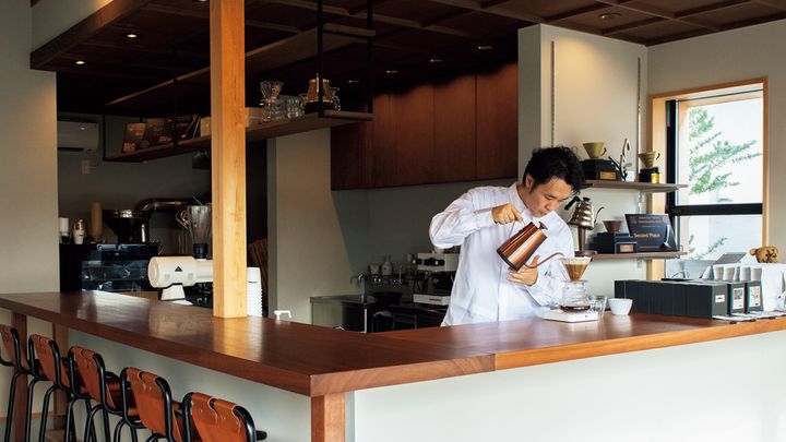 埼玉〈ビスポーク・コーヒー・ロースターズ〉店内