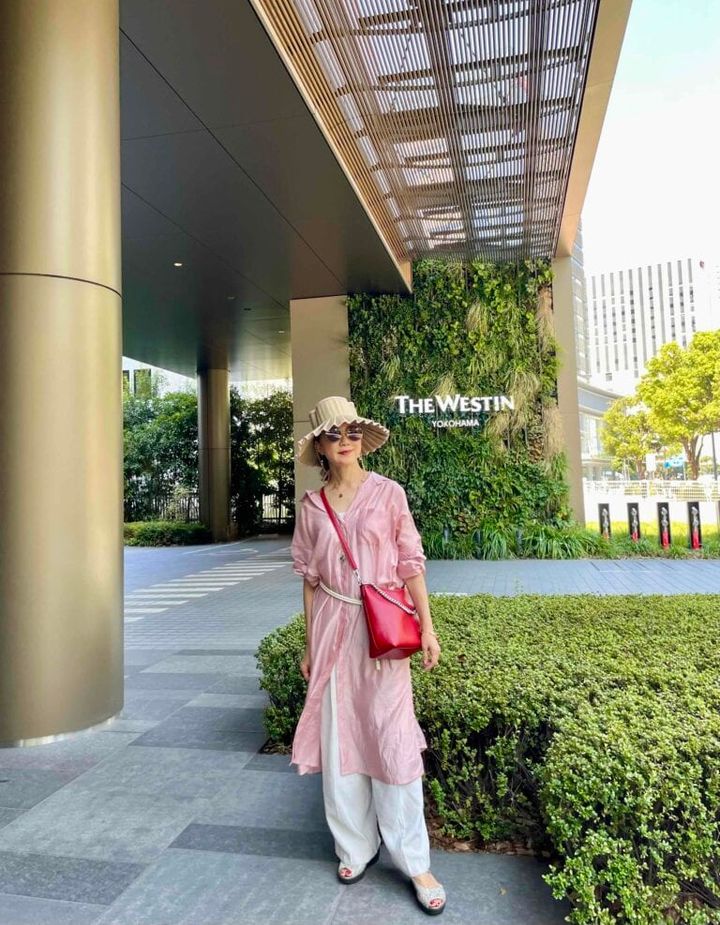 ウェスティンホテル横浜宿泊時のコーディネート