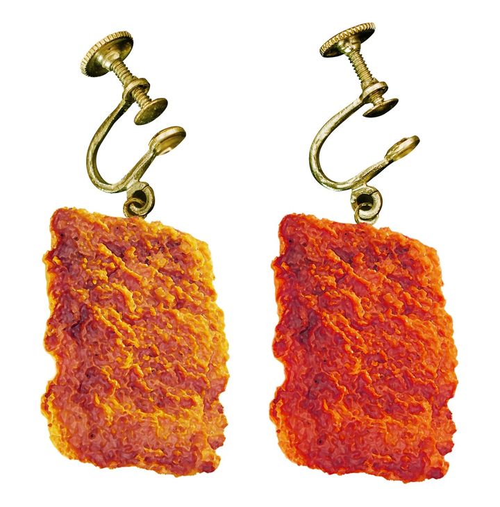 【スタンプ3個】ファミチキ イヤリング