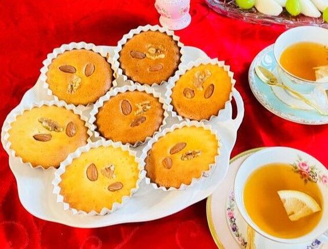 秋の味覚！砂糖、バターも控えめ「ナッツ入りマドレーヌ」