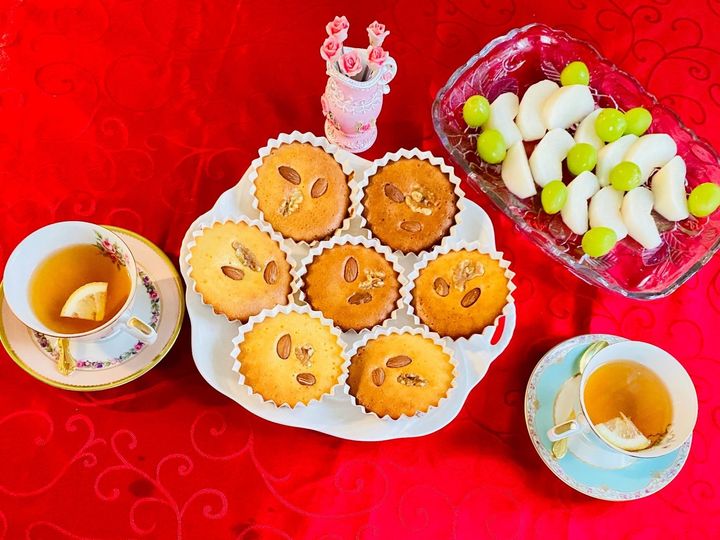 秋の味覚！砂糖、バターも控えめ「ナッツ入りマドレーヌ」