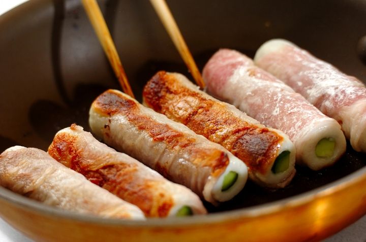 ちくわキュウリの肉巻きの作り方2