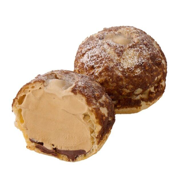 シャトレーゼ DESSERTクッキーシューアイス プレミアム生キャラメル4個入