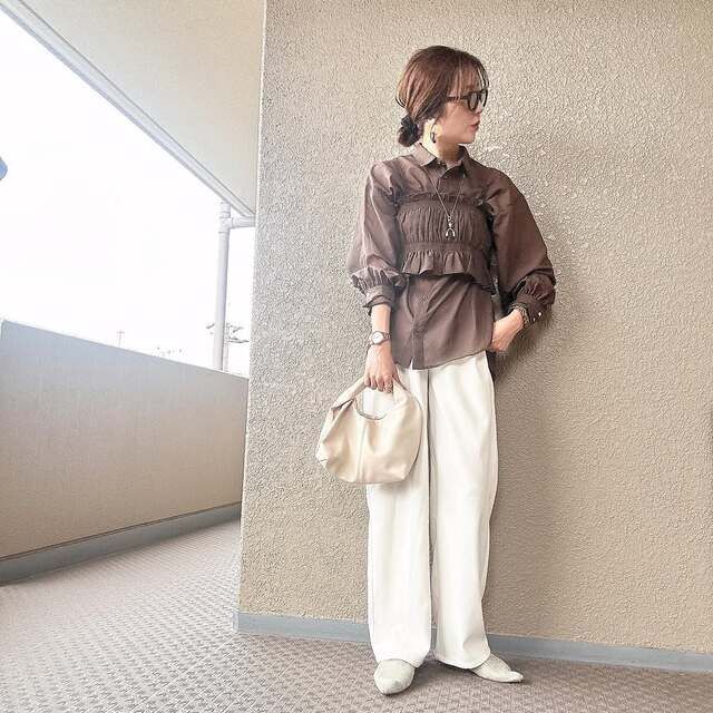 しまむらのブラウンアイテム5