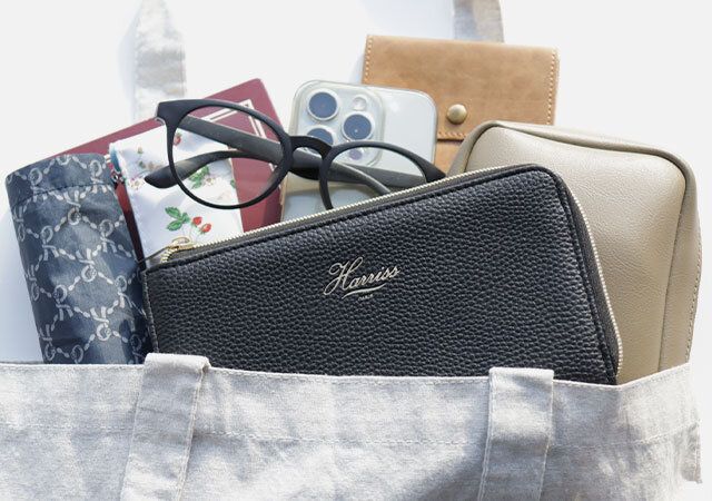 素敵なあの人ハリス長財布スリム