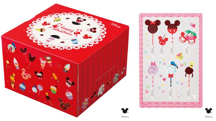 「ミッキー&フレンズ」スイーツパーティー（オリジナルピックシート付き）02