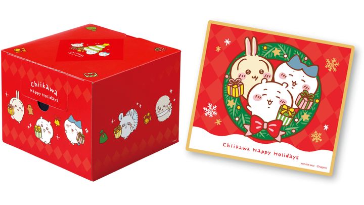 ちいかわ 夢見るわくわくクリスマス（オリジナルアクリル色紙付）02