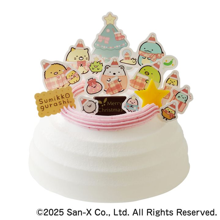 すみっコぐらし かざって楽しいクリスマスケーキ