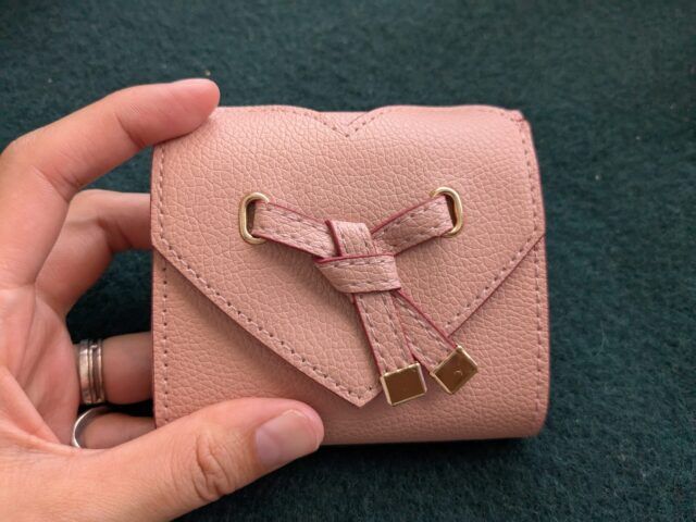 VIS ハートカット財布ミニ外観