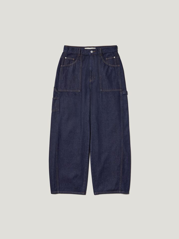 バレルレッグペインタージーンズ ¥3,990