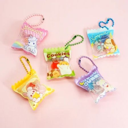 「ファンシーシャカシャカお菓子BC(ボールチェーン)」を三洋堂が発売！全10種を用意