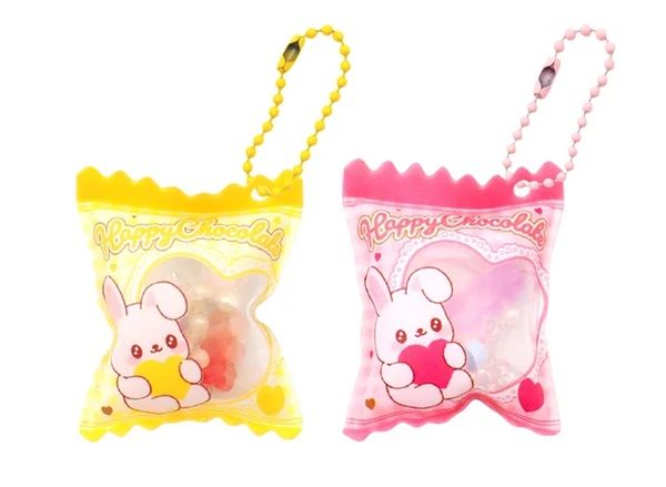 「ファンシーシャカシャカお菓子BC(ボールチェーン)」を三洋堂が発売！全10種を用意