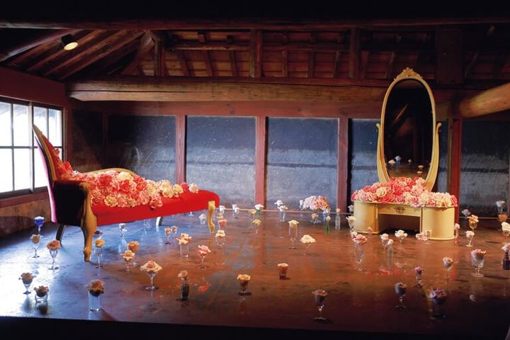 西山美なコ「〜meltingdream〜／高見島パフェ 名もなき女性（ひと）達にささぐ...」