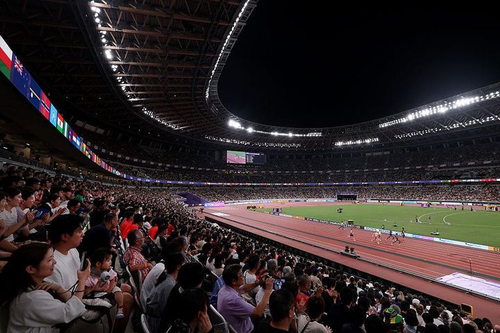 「世界陸上」が大盛り上がりの国立競技場！今後のイベントスケジュールはこんな感じ…サッカーは4試合